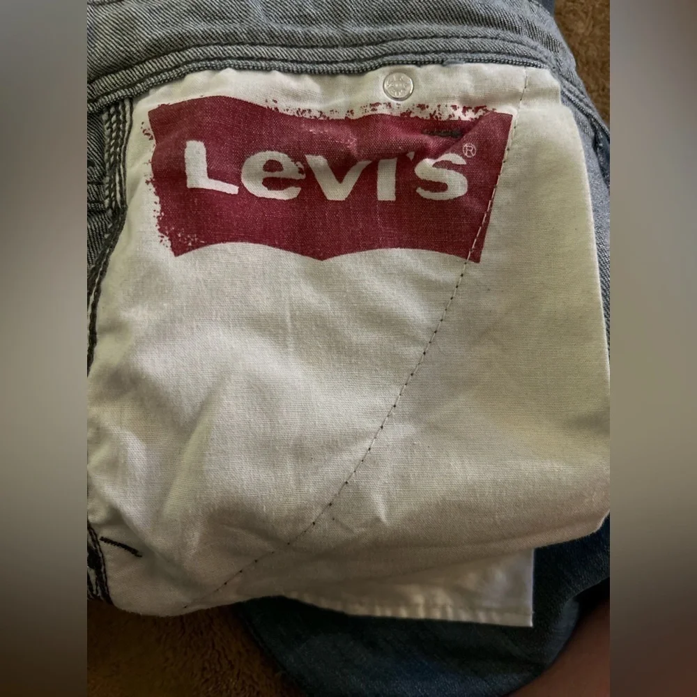 Levi’s 514 slim straight carpenter jeans, size 34x32